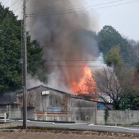 宇都宮市新里町の建物火災が鎮火