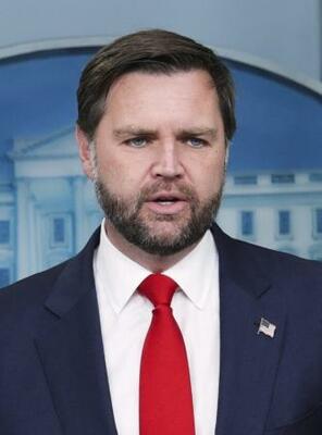 バンス米副大統領(ゲッティ=共同)