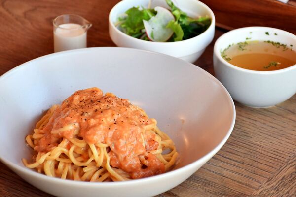 フレッシュトマトのゴルゴンゾーラパスタ