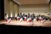 ３年ぶりに観客の前で演奏する県警音楽隊員ら＝１８日午後、宇都宮市本町１丁目