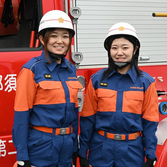 佐藤夢生さん（左）と明希さん