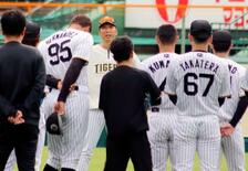 阪神、藤川監督「自然体で」