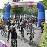 1600人がコース疾走　那須高原で自転車ロングライド　自然やおもてなし…