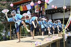 暑さに負けず 五穀豊穣祈る