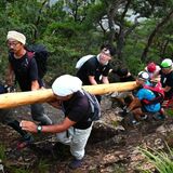 足利の伝統行事で丸太担ぎませんか？　14日に石尊山の梵天祭り