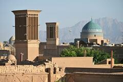 イラン古都に風取り込む「天然の空調設備」