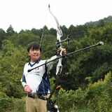 休耕田から「金」に照準　障スポ・アーチェリー代表の大塚さん（足利）
