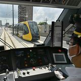 静かで快適な走行体感　宇都宮市がＬＲＴ試乗会