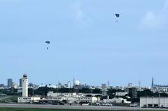 米軍降下１カ月で異例３回