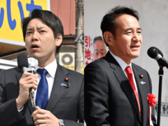 大田原市長選は衆院栃木3区「代理戦争」の様相　現職支援の渡辺氏、新人支援の簗氏は候…
