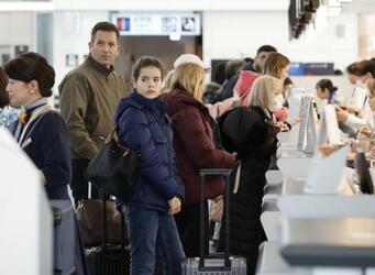 １月の訪日客４・９％減少