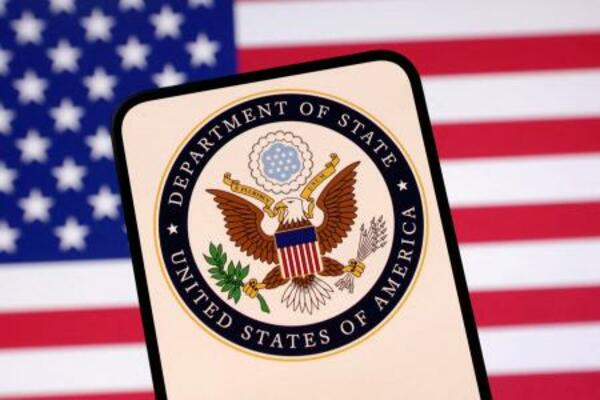 　米国務省のロゴ（ロイター＝共同）