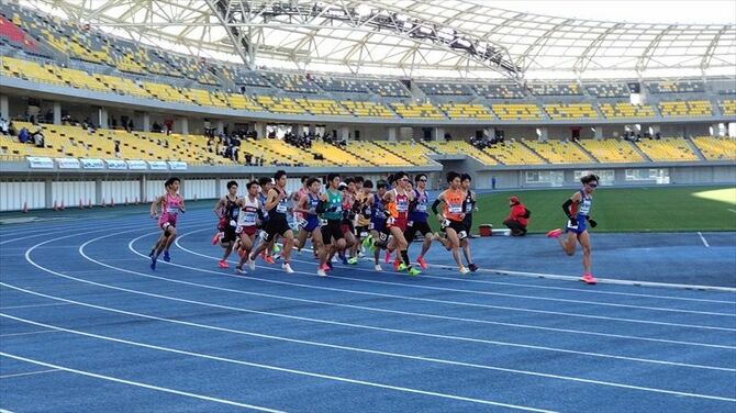 出走する１区の選手
