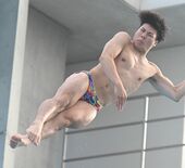 板飛び込み、須山（ＮＳＰ宇都宮）連覇　かごしま国体、栃木県勢第１号Ｖ
