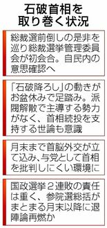 「石破降ろし」も夏休み
