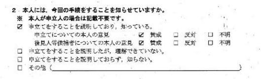 不要な成年後見、区が勝手に文書