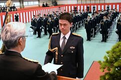 【夕刊】県警察学校に86人入校