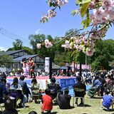 栃木プロレスが下野・天平の丘公園でイベント　リング上の熱戦にくぎ付け