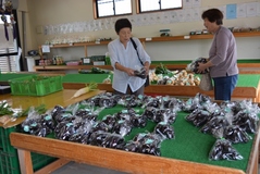 豊岡農産物直売所　ＪＡかみつが　地場産、朝取りにこだわり