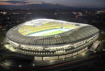 夜の新スタジアム