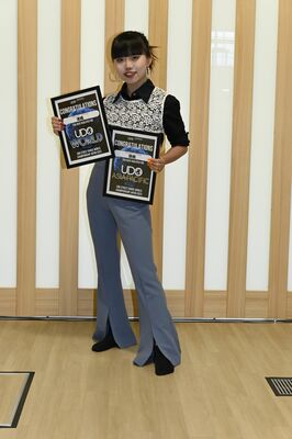 ストリートダンスの世界大会「UDO」に出場する加納さん