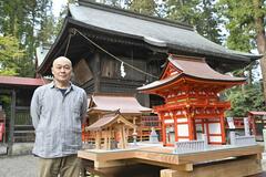 木幡神社の模型制作