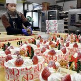 聖夜の甘い演出　クリスマスケーキ作り大忙し　那須塩原【動画】
