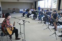 矢板の中高生と合同練習