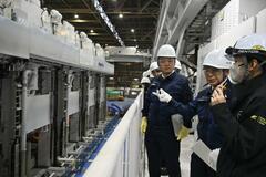 日産栃木工場で安全パトロール