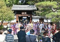 ミス代表 足利で日本文化を満喫