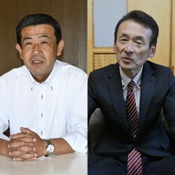 市貝町長選、新人一騎打ち 立候補者2氏の横顔に迫る 出馬の動機や政策、休日の過ごし方は?