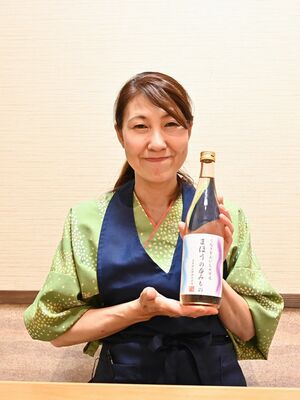 オリジナル清酒を発案した福田代表