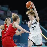 攻撃で先頭、パリオリンピックバスケ女子林の奮闘　白鴎大時代の恩師ら「運…