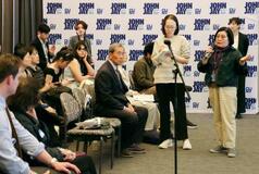 渡米の日韓被爆者、大学で証言