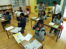 写真の撮り方学ぶ／日光市栗山小