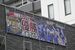 栃木銀行宇都宮東支店に掲げられた優勝を祝福する横断幕＝２８日正午、宇都宮市東宿郷３丁目