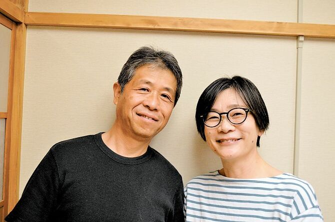斉藤孝夫さん(62)㊧と砂織さん(58)㊨・宇都宮