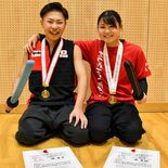 きょうだいそろってチャンバラ世界一　大田原の道場所属の磯芽依さん、慶多…
