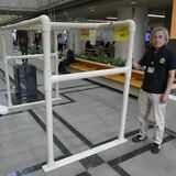 住宅倒壊時の安全確保に　「防災ベッド」実物大模型を展示　宇都宮市