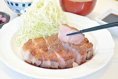 ローストポークソテー定食
