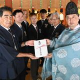 今年初収穫の「日光夏そば」日光二荒山神社に奉納　芳醇な香りと清涼感を感じる出来