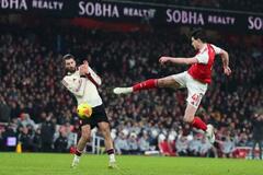 アーセナルが６差守る