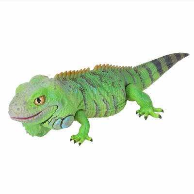 いきもの大図鑑レプティ イグアナとクレステッドゲッコー©BANDAI
