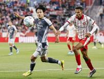 久保「三笘選手のために」