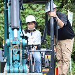 地域守る建設業学ぶ　大田原で講座、小中生が体験