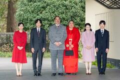 トンガ皇太子夫妻と懇談