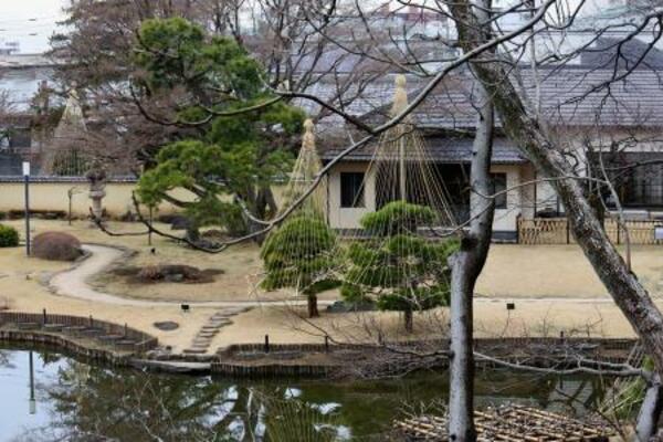 肥後細川庭園=東京都文京区