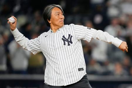 松井秀喜 一軍 #FOR3VER #松井秀喜 さん セレモニアルピッチ #新風