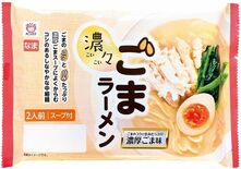 スープに溶け込んだごまがクリーミー　濃厚ごまラーメン発売