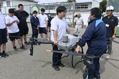 大型ドローン 威力体感